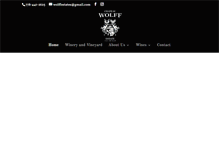 Tablet Screenshot of chateauwolff.com